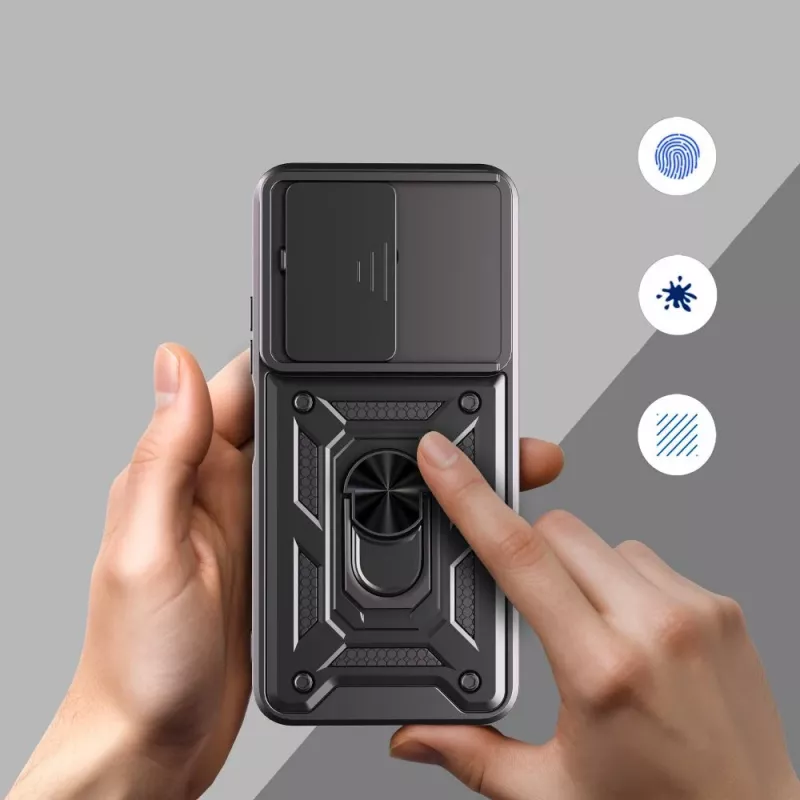 Tech-Protect Camshield Pro Funda para Xiaomi Redmi 15C, Negra