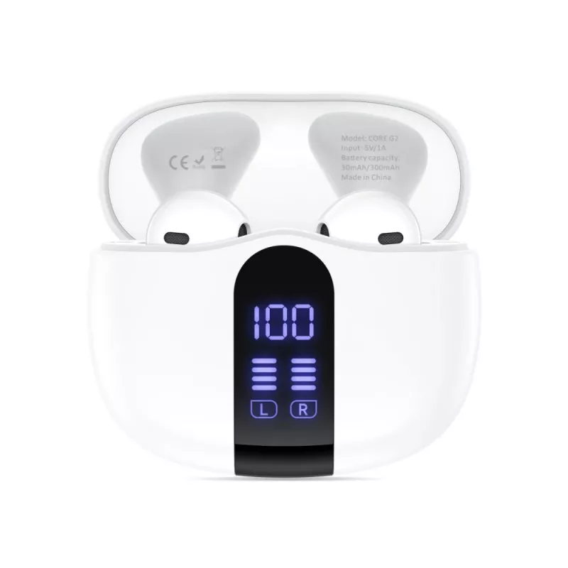 TECH-PROTECT ULTRABOOST TWS Auriculares Core G2 Blanco