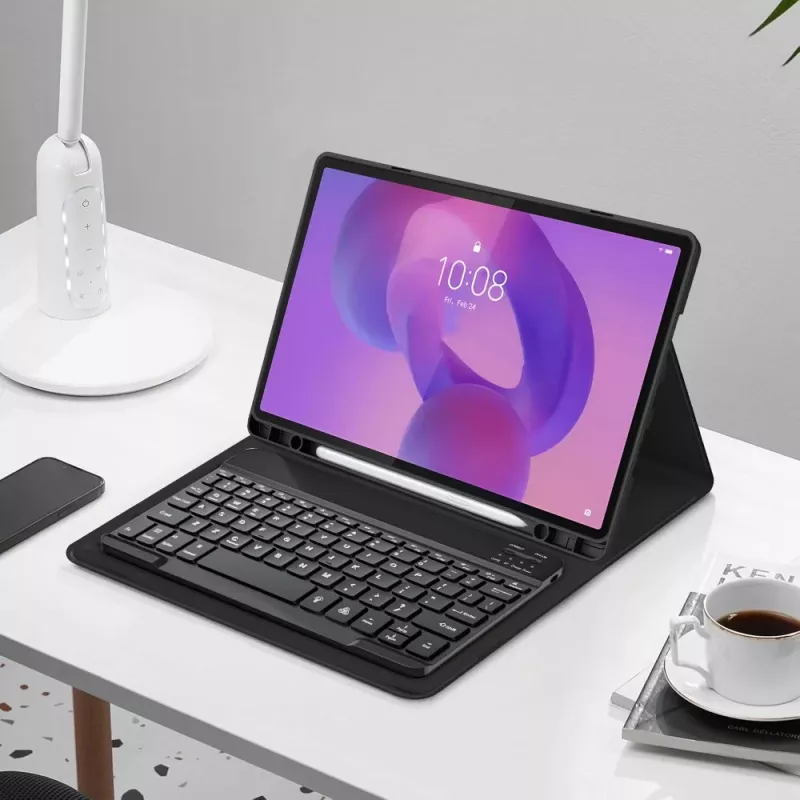 Tech-Protect SC Pen + Keyboard para Lenovo Idea Tab Pro / Pro MT 12.7 TB-373 Negro