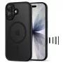 TECH-PROTECT MagPeak MagSafe Funda para iPhone 17, Negro mate