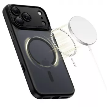 TECH-PROTECT MagPeak MagSafe CC iPhone 17 Pro Negro mate