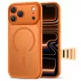 TECH-PROTECT MAGPEAK MAGSAFE CC IPHONE 17 PRO MATE NARANJA CÓSMICO