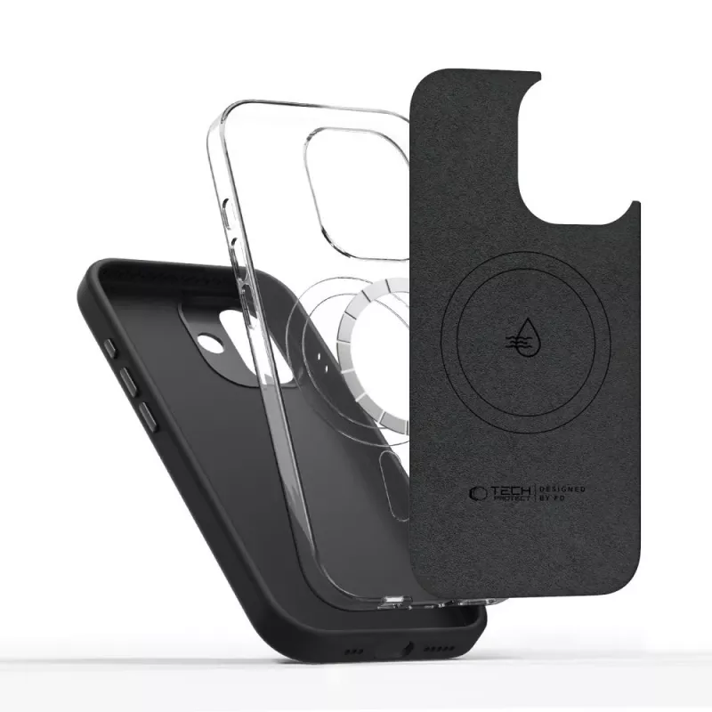 TECH-PROTECT UNIQ Funda MagSafe iPhone 17 Negro