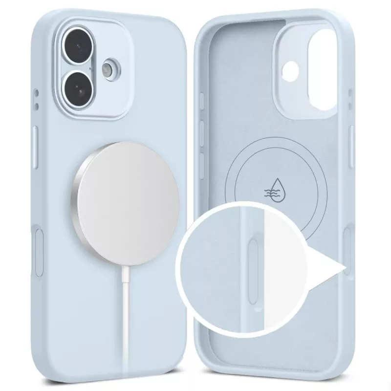 TECH-PROTECT UNIQ Funda MagSafe iPhone 17 Mist Blue