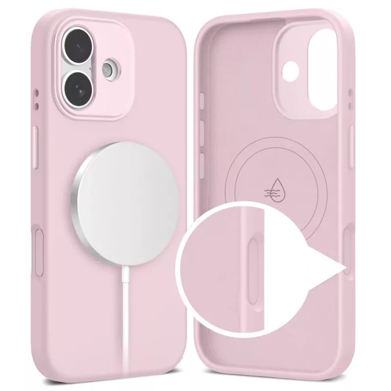 TECH-PROTECT UNIQ MagSafe Funda trasera iPhone 17 rosa