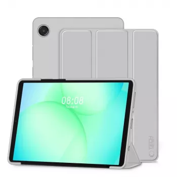 Tech-Protect Smartcase para Samsung Galaxy Tab A9 / A11 8,7 pulgadas X110 / X115 / X133 / X135, gris