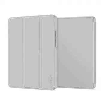 Tech-Protect Smartcase para Samsung Galaxy Tab A9 / A11 8,7 pulgadas X110 / X115 / X133 / X135, gris