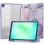 TECH-PROTECT SC PEN HYBRID GALAXY TAB A9 / A11 8.7 X110 / X115 / X133 / X135 MÁRMOL VIOLETA