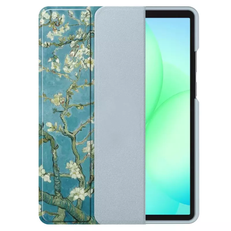 Tech-Protect Smart Case para Samsung Galaxy Tab A9+/A11+ - diseño de flores de cerezo Sakura