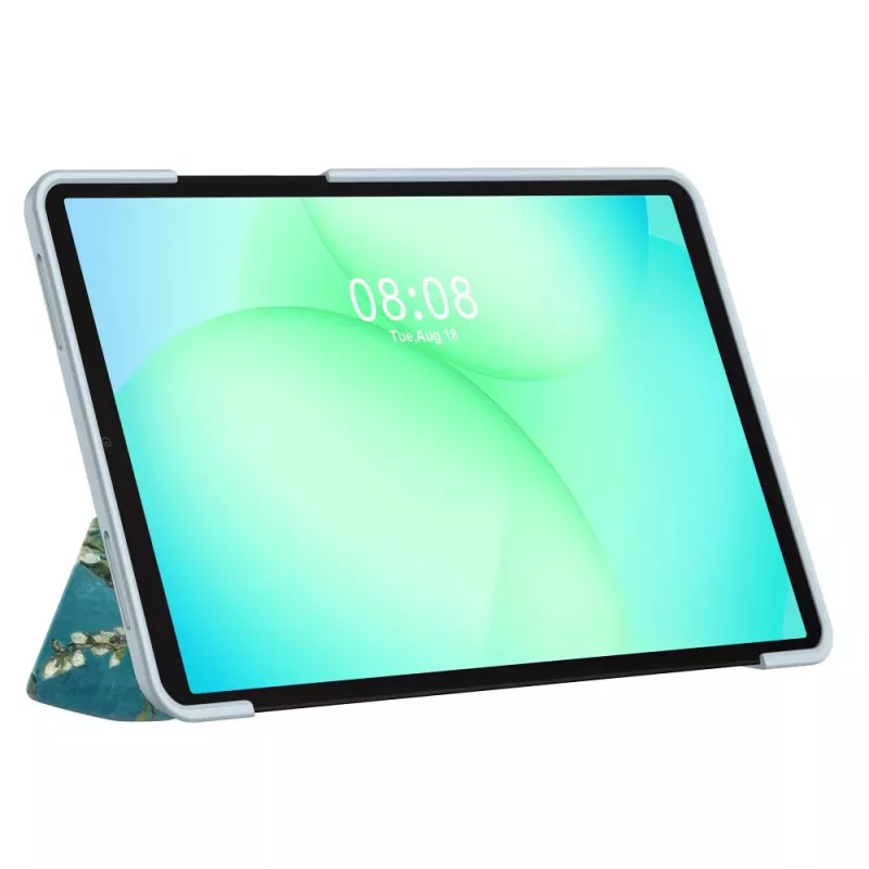 Tech-Protect Smart Case para Samsung Galaxy Tab A9+/A11+ - diseño de flores de cerezo Sakura