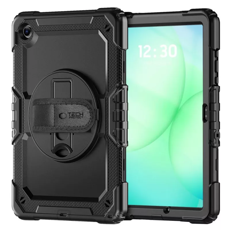 Tech-Protect Solid Funda para Samsung Galaxy Tab A9+ / A11+ PLUS 11.0 X210 / X215 / X216 / X230 / X235 / X236, negra