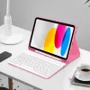 Tech-Protect SC Pen + Keyboard Funda para iPad 10,9 pulgadas (10.ª generación, 2022) / 11 pulgadas (2025) - magenta