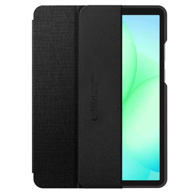 Tech-Protect SC PEN Canvas Funda para Samsung Galaxy Tab A9 / A11 8,7 pulgadas X110 / X115 / X133 / X135, negra