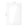 Tech-Protect Glass Fit+ Protector de pantalla de cristal templado pack de 2 para Xiaomi Poco Pad M1 / Redmi Pad Pro / 2 Pro 12.1 transparente