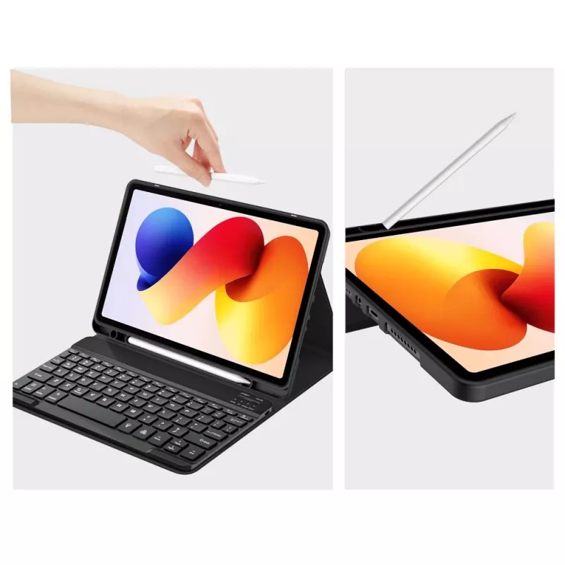 Tech-Protect SC PEN + KB para Xiaomi Poco Pad M1 / Redmi Pad 2 Pro 12.1 negro