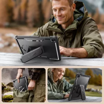 Tech-Protect Kevlar PRO Funda para Samsung Galaxy Tab A9+ / A11+ PLUS 11.0 X210/X215/X216/X230/X235/X236 negra