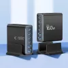 TECH-PROTECT DC160W-GAN Cargador de sobremesa de 6 puertos PD 160W / QC3.0 negro
