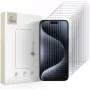 TECH-PROTECT Protector de pantalla de cristal templado pack de 10 para Apple iPhone 15 Pro Max transparente