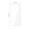 TECH-PROTECT Protector de pantalla de cristal templado pack de 10 para Samsung Galaxy S24 / S25 transparente