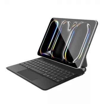 Tech-Protect SC Funda con teclado magnético para iPad Pro 11 pulgadas 5.ª/6.ª generación 2024-2025, negro