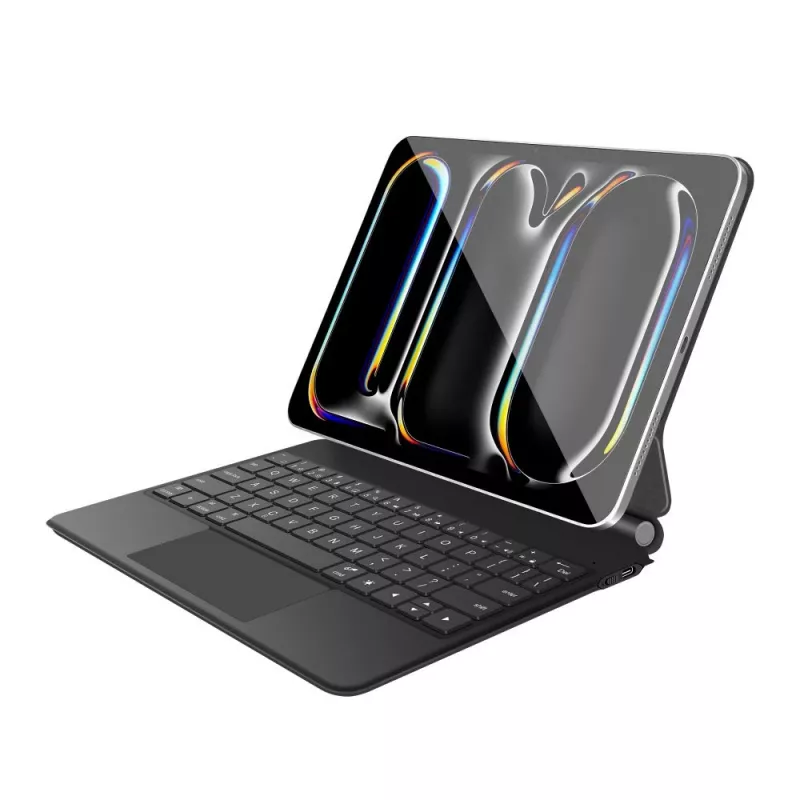 Tech-Protect SC Funda con teclado magnético para iPad Pro 11 pulgadas 5.ª/6.ª generación 2024-2025, negro