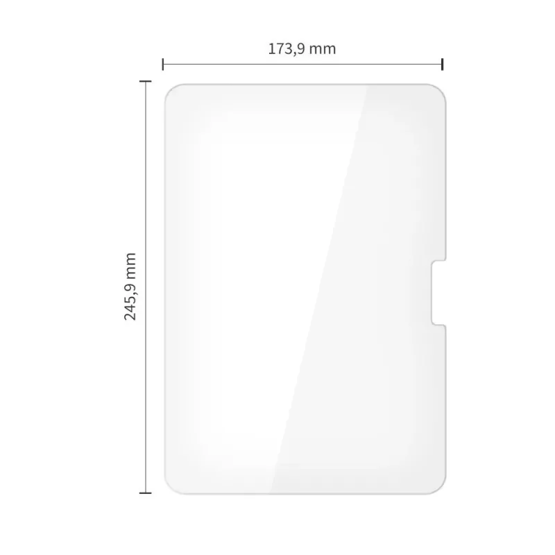 TECH-PROTECT Glass Fit+ Pack de 2 protectores de pantalla de cristal templado para iPad Pro 11 pulgadas 5.ª/6.ª generación (2021-2022) y M4 (2024) transparente