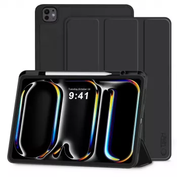 Tech-Protect SC Funda para lápiz para iPad Pro 11 5.ª/6.ª gen (2024-2025), negro
