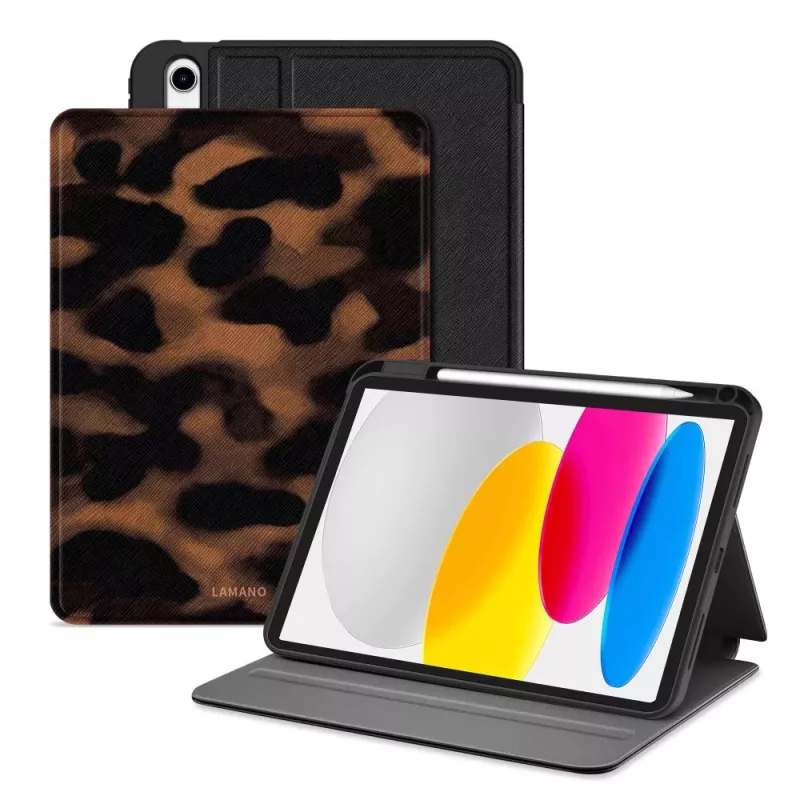 TECH-PROTECT LAMANO iPad 10.9 pulgadas 10.ª gen 2022 / 11 pulgadas 11.ª gen 2025 Funda tipo folio Panther