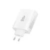 TECH-PROTECT NC120W-GAN Cargador de red de 4 puertos PD 120W / QC3.0 blanco