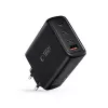 TECH-PROTECT NC120W-GAN Cargador de red de 4 puertos PD 120W / QC3.0 negro