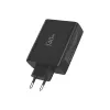 TECH-PROTECT NC140W-GAN Cargador de red de 4 puertos PD 140W / QC3.0 negro
