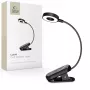 TECH-PROTECT LL100 Lámpara de lectura con clip negra