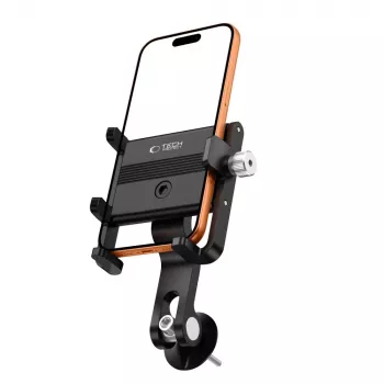 TECH-PROTECT V5 Soporte universal para manillar y potencia de bicicleta negro