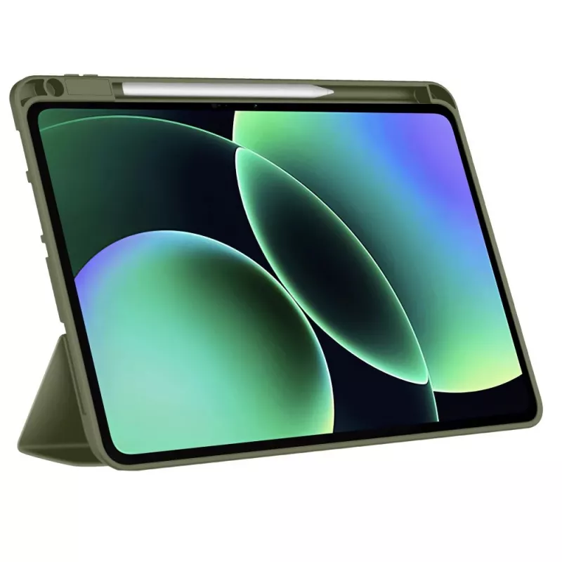 Tech-Protect SC Pen Funda para Xiaomi Pad 7 / 7 Pro / 8 / 8 Pro 11.2, Verde pino