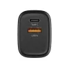 TECH-PROTECT NCA65W-GAN Cargador de red de 2 puertos PD 65W / QC3.0 negro