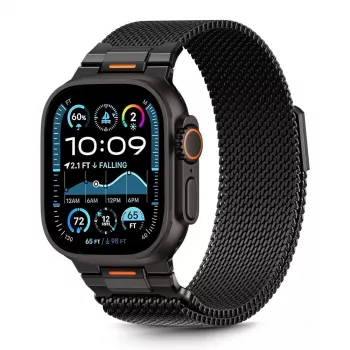 Tech-Protect Milano Vanguard para Apple Watch 8 / 9 / 10 / 11 / SE / Ultra (44 / 45 / 46 / 49 mm) negro