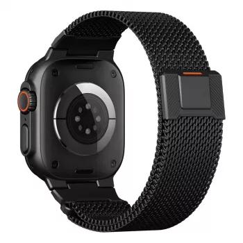 Tech-Protect Milano Vanguard para Apple Watch 8 / 9 / 10 / 11 / SE / Ultra (44 / 45 / 46 / 49 mm) negro