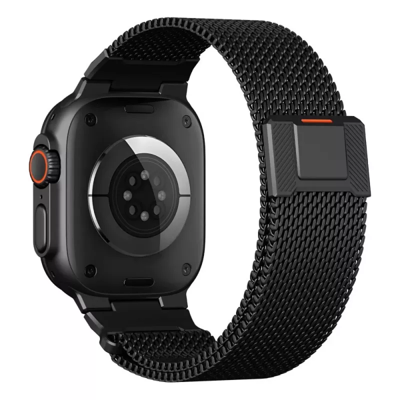 Tech-Protect Milano Vanguard para Apple Watch 8 / 9 / 10 / 11 / SE / Ultra (44 / 45 / 46 / 49 mm) negro