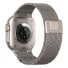 Tech-Protect Milano Vanguard para Apple Watch 8 / 9 / 10 / 11 / SE / Ultra (44 / 45 / 46 / 49 mm) plata