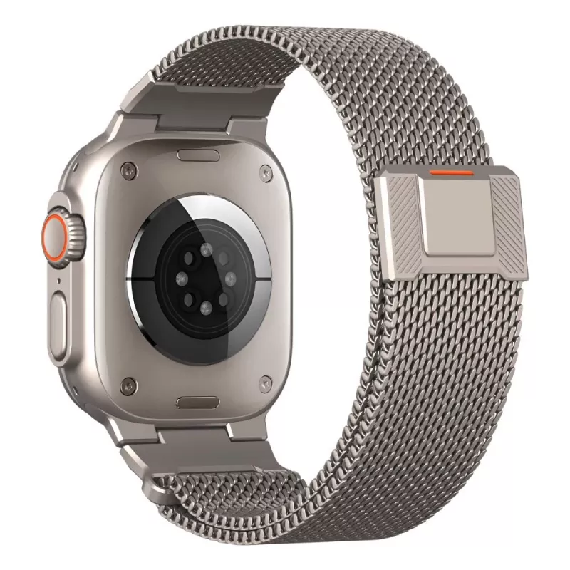 Tech-Protect Milano Vanguard para Apple Watch 8 / 9 / 10 / 11 / SE / Ultra (44 / 45 / 46 / 49 mm) plata