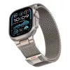 Tech-Protect Milano Vanguard para Apple Watch 8 / 9 / 10 / 11 / SE / Ultra (44 / 45 / 46 / 49 mm) plata