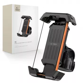 TECH-PROTECT V6 Soporte universal para bicicleta y moto negro