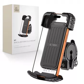TECH-PROTECT V7 Soporte universal para bicicleta y moto negro