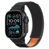 TECH-PROTECT NYLON ELITE Apple Watch 8 / 9 / 10 / 11 / SE / Ultra (44 / 45 / 46 / 49 mm) negro/naranja