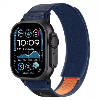 TECH-PROTECT NYLON ELITE APPLE WATCH 8 / 9 / 10 / 11 / SE / ULTRA (44 / 45 / 46 / 49 MM) AZUL MARINO/NARANJA