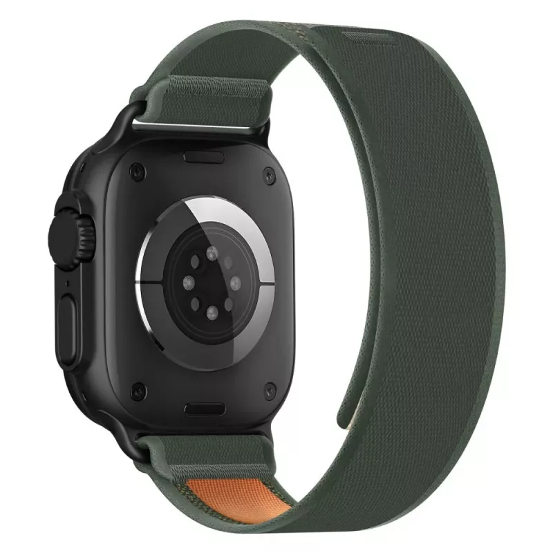 TECH-PROTECT NYLON ELITE APPLE WATCH 8 / 9 / 10 / 11 / SE / ULTRA (44 / 45 / 46 / 49 MM) verde/naranja