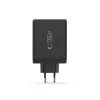 TECH-PROTECT NC200W-GAN Cargador de red de 4 puertos PD 200W / QC3.0 negro