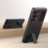 TECH-PROTECT Kevlar Aura MagSafe Funda para Samsung Galaxy S26, Negro/Naranja