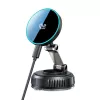 TECH-PROTECT V8 Soporte magnético MagSafe para parabrisas y salpicadero del coche, cargador inalámbrico 25 W Qi2.2, Negro