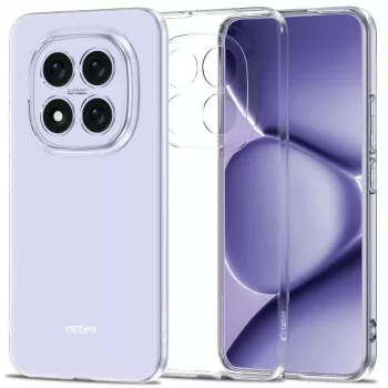 Tech-Protect Funda Flexair para Xiaomi Redmi Note 15 Pro 5G, Trasera TPU transparente